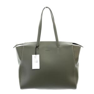 未使用品 フルラ FURLA 21年製 REGINA L トートバッグ レザー カーキ /AK24 ...