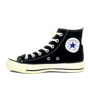 コンバース CONVERSE チャックテイラー MADE IN JAPAN ONE STAR スニーカー ハイカット キャンバス 5 23.5cm 黒 ブラック｜vectorpremium