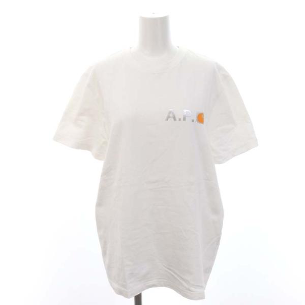 アーペーセー A.P.C. Carhartt WIP フロントロゴTシャツ カットソー 半袖 プルオ...