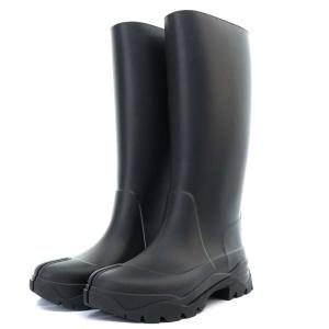 マルタンマルジェラ 22 Martin Margiela 22 メゾンマルジェラ TABI RAIN BOOT 足袋 ブーツ ロング 長靴 ラバー 37 黒 S58WW0159｜vectorpremium