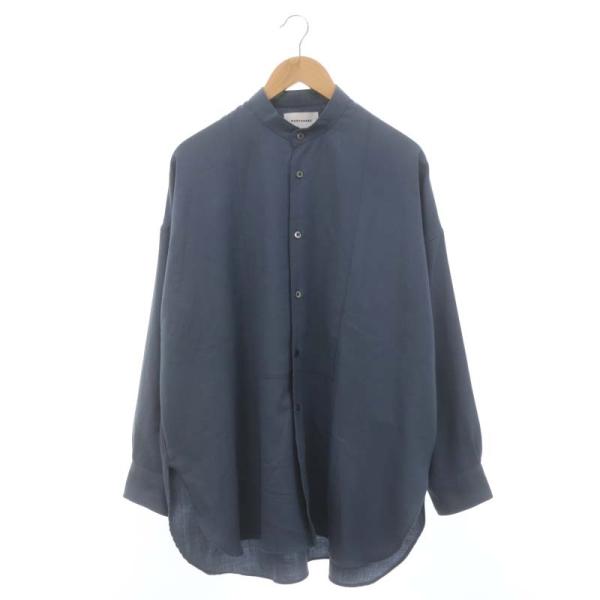 マーカウェア MARKA WARE 22AW BOSOM SHIRT ウール シャツ 長袖 サイドス...