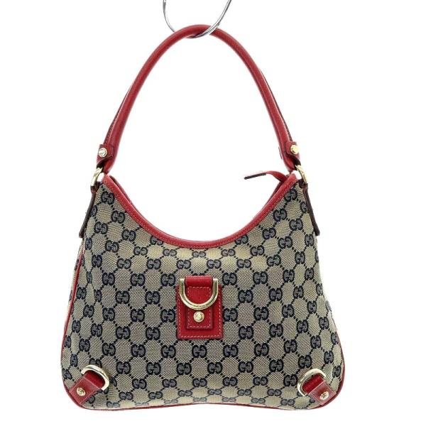 グッチ GUCCI ショルダーバッグ ワンショルダー アビー GGキャンバス ベージュ 130738...