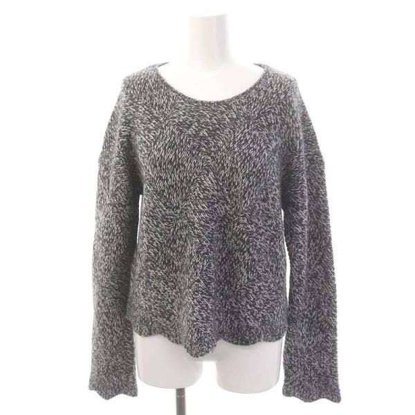 未使用品 セオリー theory Cashmere Crop PO Mouline カシミヤニット ...