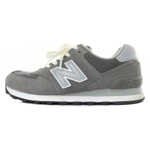 ニューバランス NEW BALANCE M574 NGS スニーカー ロゴ スエード 切替 24.5cm グレー /SR29 レディース｜vectorpremium