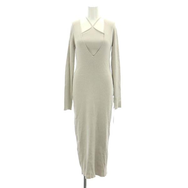 フレイアイディー FRAY I.D 24SS キャミレイヤードニットワンピース 2点セット ロング ...