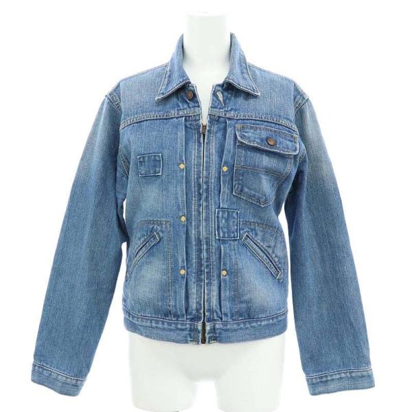 ラングラー WRANGLER RonHerman別注 デニムジャケット Gジャン ショート ジップア...