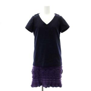 sacai（サカイ） ノースリーブワンピース 23-06562 ブラック サイズ：2