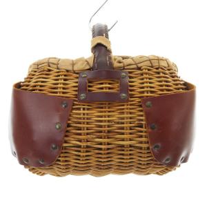 エバゴス ebagos キャンバス かご袋 ショルダーバッグ /カーキ  