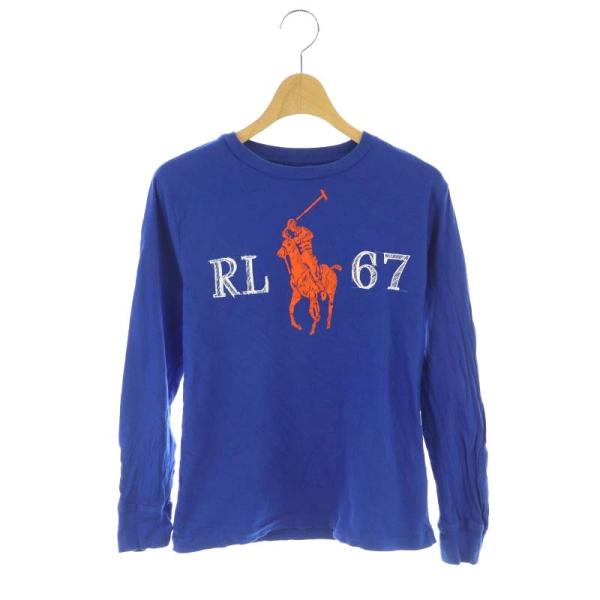 ポロ ラルフローレン POLO RALPH LAUREN カットソー 長袖 プリント ビッグポニー ...