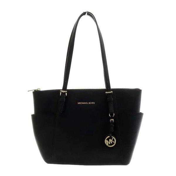 マイケルコース MICHAEL KORS トートバッグ レザー 黒 ブラック 30F2GTTT8L ...