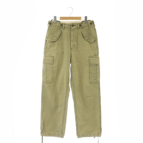 サキュウ caqu カーゴパンツ 1 カーキ /MI ■OS レディース