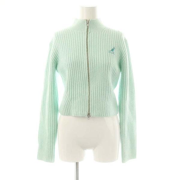 リリーブラウン Lily Brown × カンゴール KANGOL 24AW ジップカーディガン ニ...