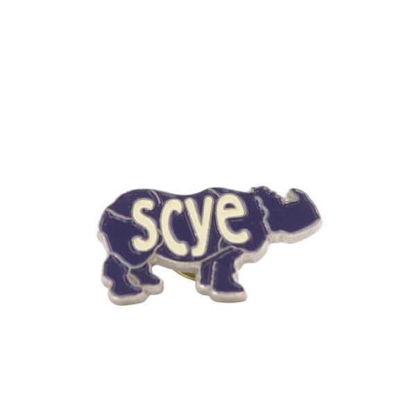 サイ SCYE Scye Pin Badge ピンバッジ 紺 ネイビー /SR9 レディース