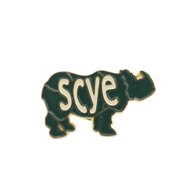 サイ SCYE Scye Pin Badge ピンバッジ ロゴ 緑 グリーン /SR15 レディース
