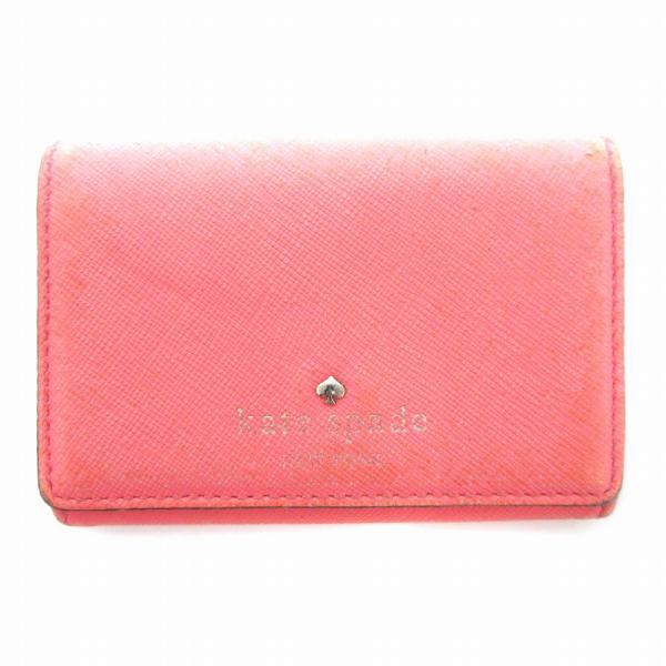 ケイトスペード KATE SPADE new york コインケース 小銭入れ 財布 レザー 赤 レ...