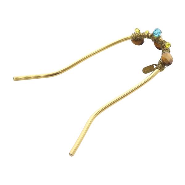 コレットマルーフ colette malouf ヘアアクセサリー かんざし ゴールド色 /SR17 ...