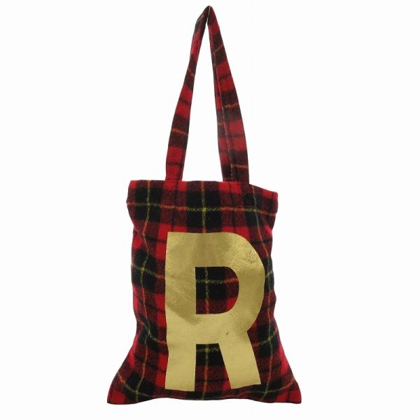 オールドマンズテーラー OLDMAN'S TAILOR トートバッグ 手提げ タータンチェック ロゴ...