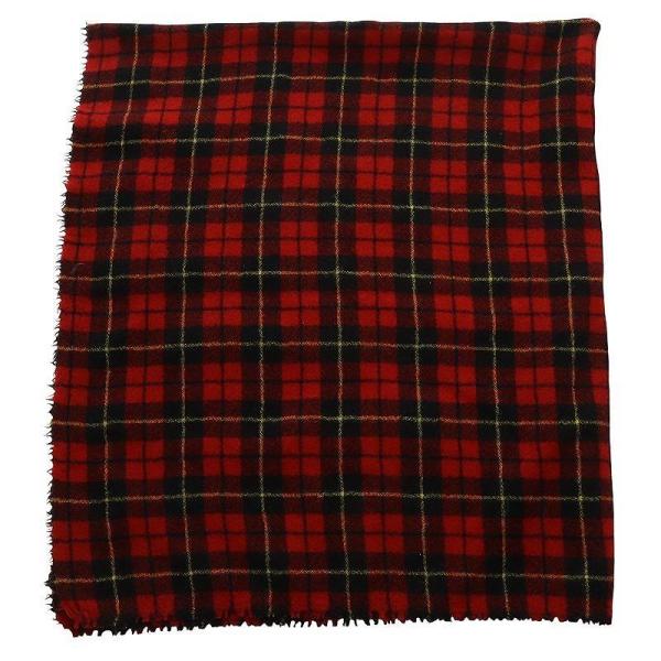 オールドマンズテーラー R&amp;D.M.Co タータンチェック ブランケット WOOL TARTAN C...