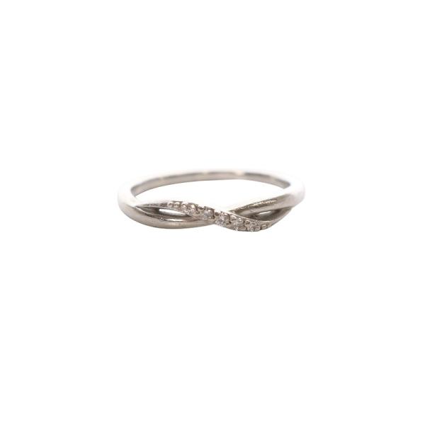 カナルヨンドシー canal4℃ 指輪 リング クロス Pt900 9号 プラチナ /YO5 レディ...