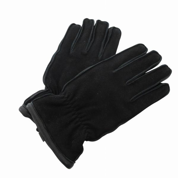 ポロ ラルフローレン POLO RALPH LAUREN レザーグローブ 手袋 スエード切替 ポニー...