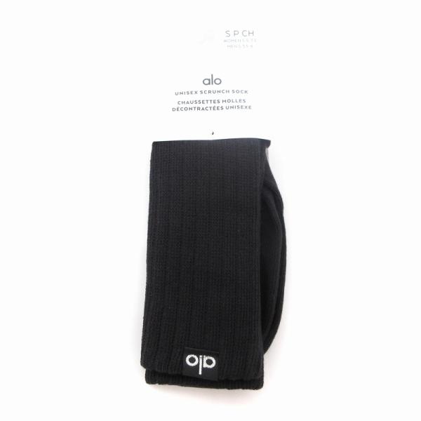 未使用品 アローヨガ alo Yoga タグ付き SCRUNCH SOCK スラウチソックス ルーズ...