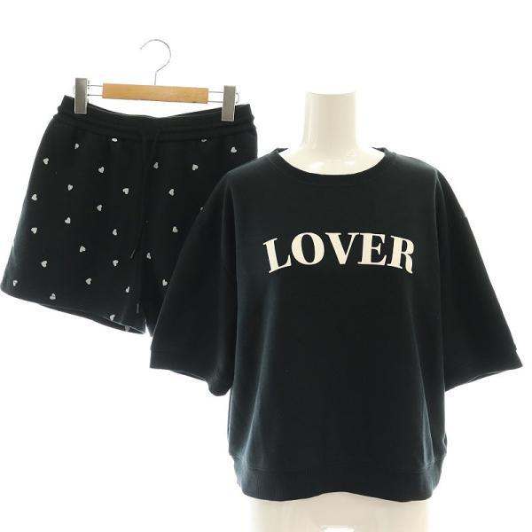 スナイデル SNIDEL ホーム 24SS スウェットセットアップ 上下 トレーナー ショートパンツ...