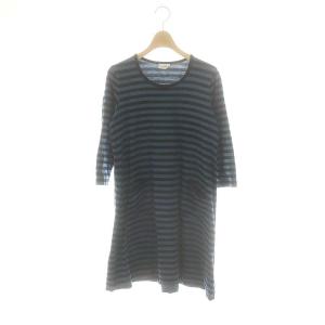 マリメッコ marimekko ボーダー 七分袖...の商品画像