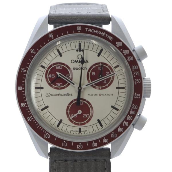 オメガ OMEGA SWATCH MISSON TO PLUTO BIOCERAMIC MOONSW...