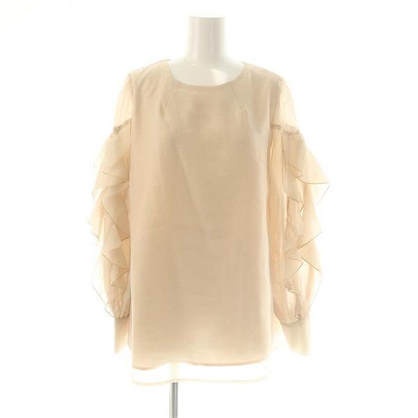 アプワイザーリッシェ Apuweiser-riche 23SS リボンデザインエアリーブラウス 2 ...