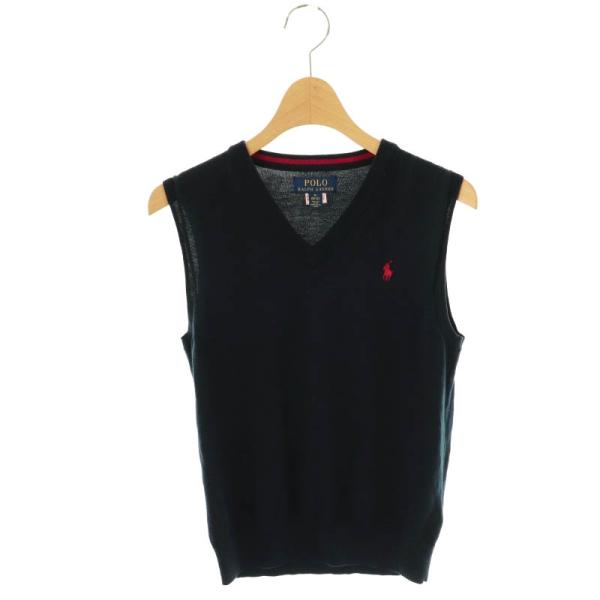 ポロ ラルフローレン POLO RALPH LAUREN ニットベスト プルオーバー Vネック M ...