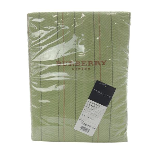 未使用品 バーバリー ロンドン BURBERRY LONDON ストライプ柄 コンフォーターケースD...