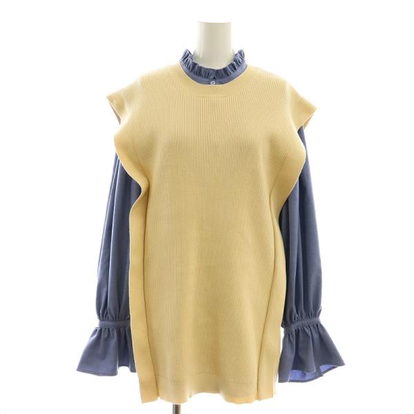 アメリヴィンテージ Ameri VINTAGE UNDRESSED ニットベストブラウスセット 長袖...