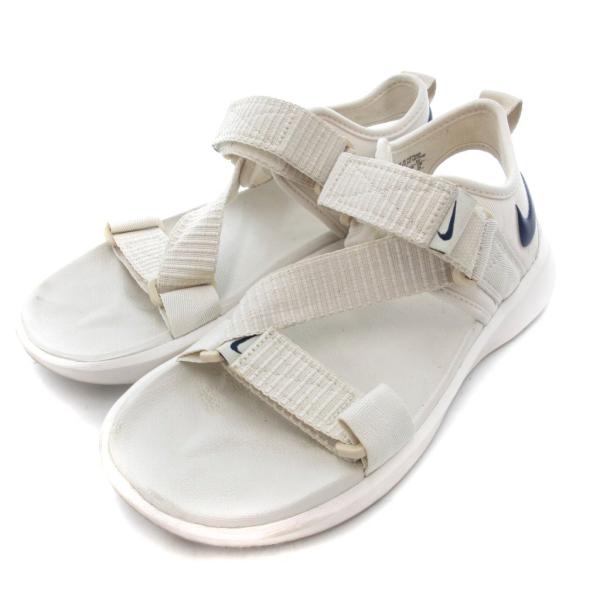 ナイキ NIKE W VISTA SANDALサンダル ベルクロ ロゴ 白 ホワイト DJ6607-...