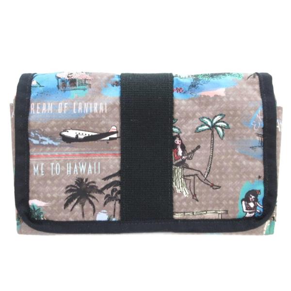 レスポートサック LesportSAC ショルダーウォレット 財布 ショルダーバッグ 総柄 チャコー...