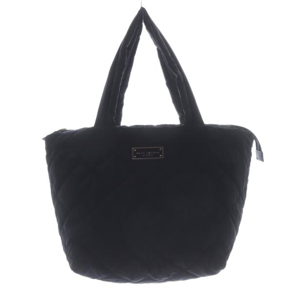 マークジェイコブス MARC JACOBS キルティング トートバッグ ハンドバッグ ロゴ 黒 ブラ...