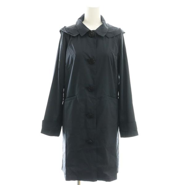 アベニールエトワール Aveniretoile ステンカラーコート 34 ネイビー /DO ■OS ...