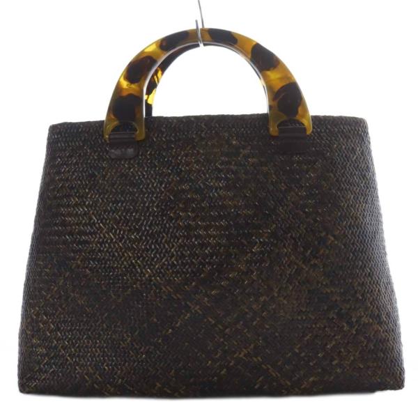 サンモトヤマ SUN MOTOYAMA かごバッグ トートバッグ ブラウン /YO20 レディース