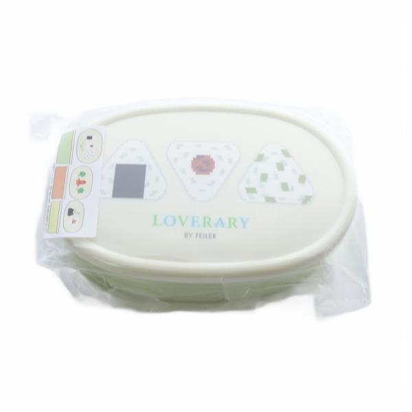 未使用品 フェイラー FEILER ラブラリーバイ オムスビコロリン ランチボックス 黄緑 グリーン...