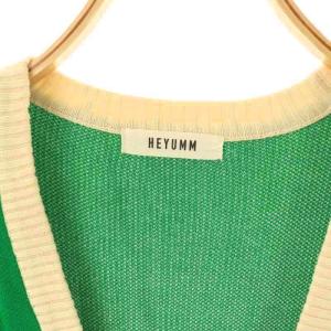 ヘユム HEYUMM 配色ワンポイントロゴベス...の詳細画像4