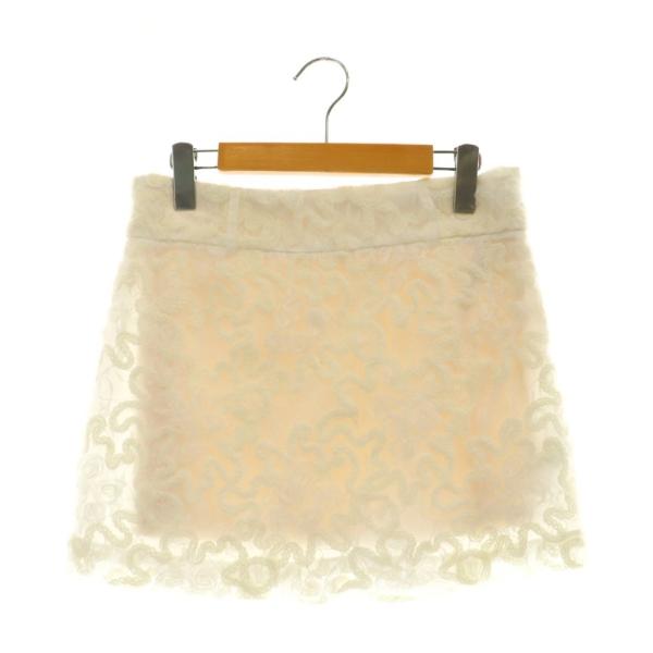 アメリヴィンテージ Ameri VINTAGE FLOWER MIX LACE SHEER SKIR...