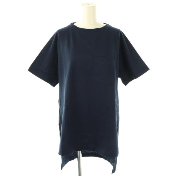 アメリカーナ AMERICANA 半袖カットソー クルーネック 紺 ネイビー /AT ■OS レディ...