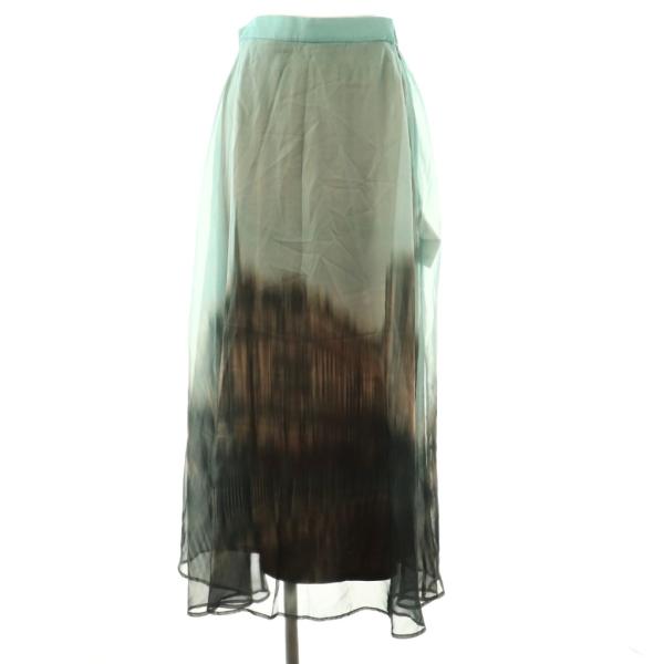 アメリヴィンテージ Ameri VINTAGE SULLY SHEER FLARED SKIRT ス...