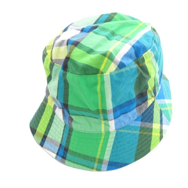 キジマタカユキ KIJIMATAKAYUKI ビショップ 別注 マドラスチェック バケットハット 帽...