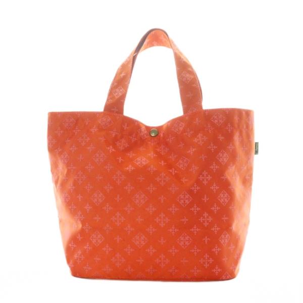 ラシット RUSSET デイリー トートバッグ ナイロン 総柄 オレンジ /RI ■OS レディース