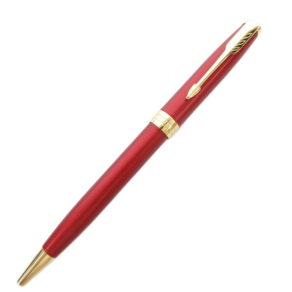 パーカー parker ソネット レッド GTBP ボールペン ロゴ ケース付き 赤 /JS メンズ