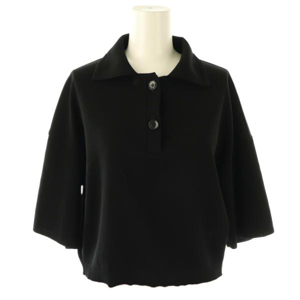 ラッピンノット WRAPINKNOT STUDIOUS別注 POLO KNIT TOPS ニット ポ...