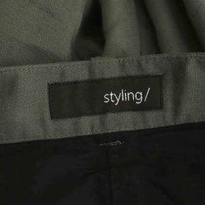 スタイリング styling リネン混ワイドパ...の詳細画像4
