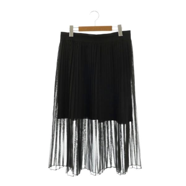 テスギバーソン TESSGIBERSON プリーツスカート 4 ブラック /DO ■OS レディース