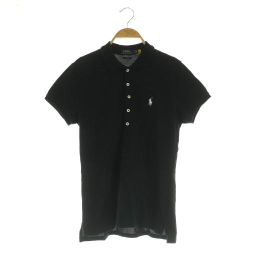 ポロ ラルフローレン POLO RALPH LAUREN ポロシャツ 半袖 ロゴ刺繍 SP ブラック...