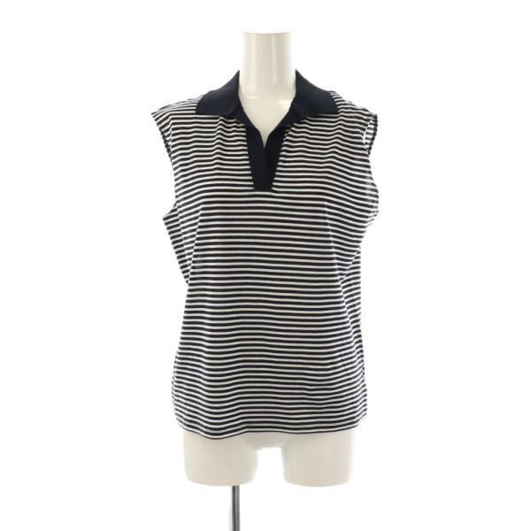 セオリー Theory 24SS Stripe Tee ST Open Polo カットソー ボーダ...